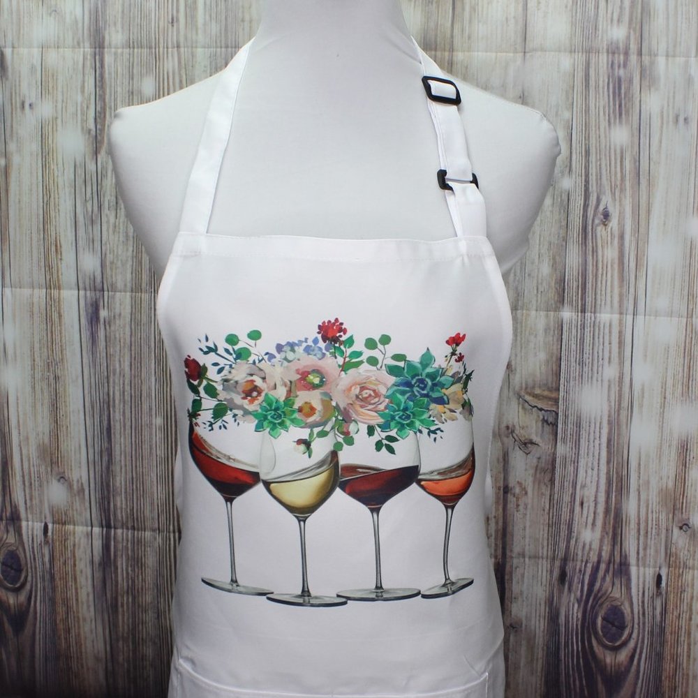 Wine Glass Apron